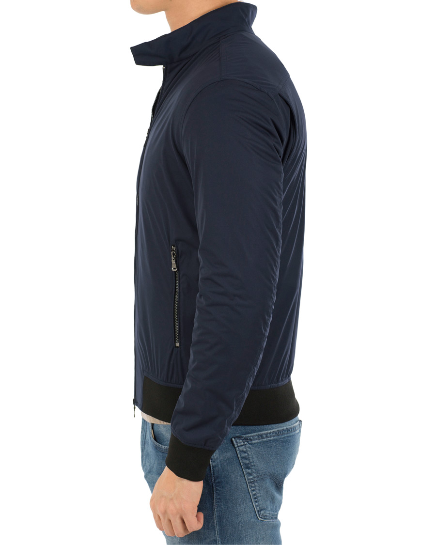 Herre | Jakker | Oscar Jacobson | Harrys Harrington Jacket Navy