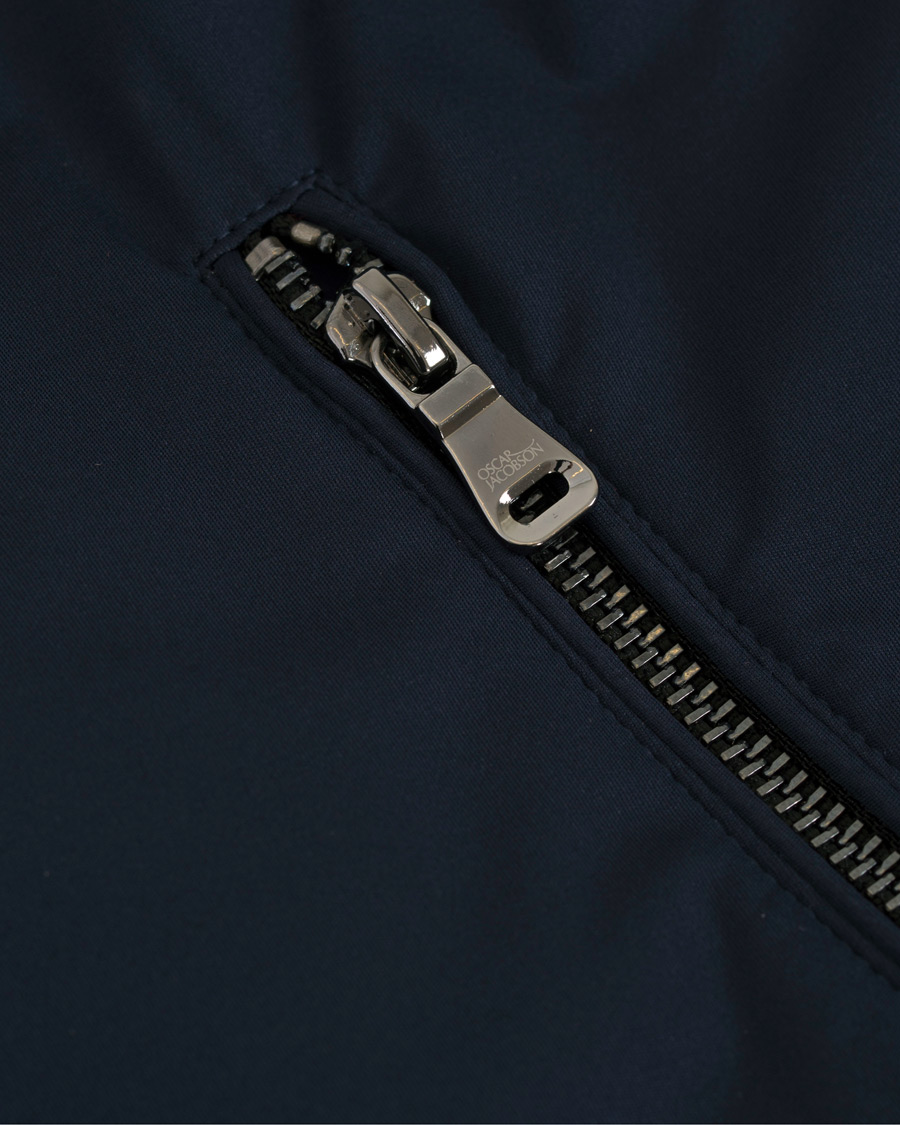 Herre | Jakker | Oscar Jacobson | Harrys Harrington Jacket Navy