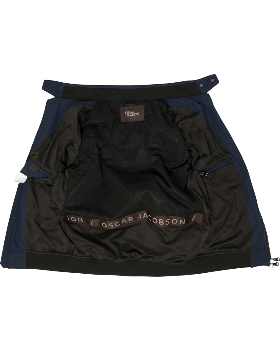 Herre | Jakker | Oscar Jacobson | Harrys Harrington Jacket Navy