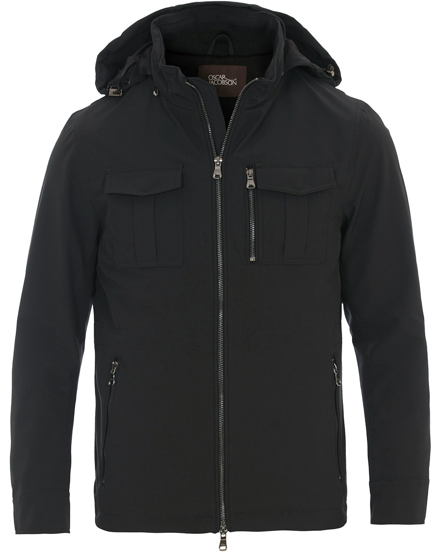 Herre | Jakker | Oscar Jacobson | Forester Field Jacket Black