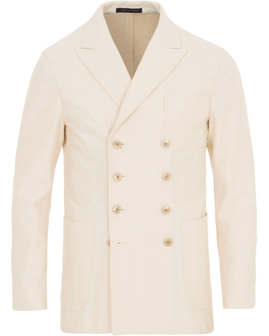 Herre | Blazere & jakker | The Gigi | Ziggy Double Breasted Cardigan White
