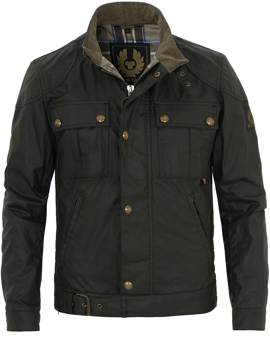 Herre | Jakker | Belstaff | Gangster Waxed Jacket Black