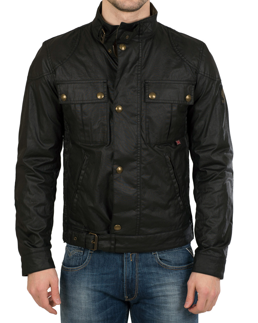 Herre | Jakker | Belstaff | Gangster Waxed Jacket Black