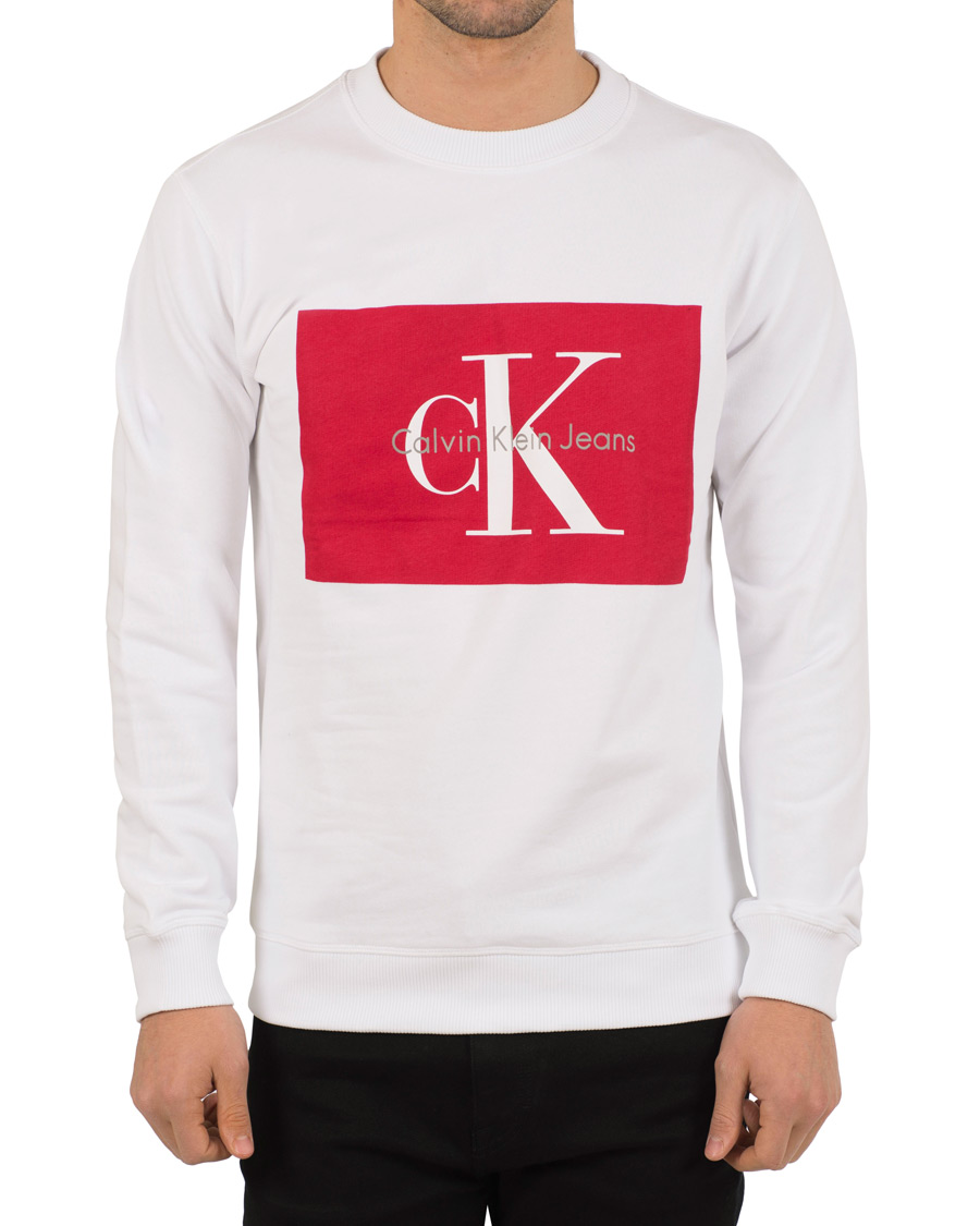 Klein Jeans Hotoro Sweatshirt White CareOfCarl.