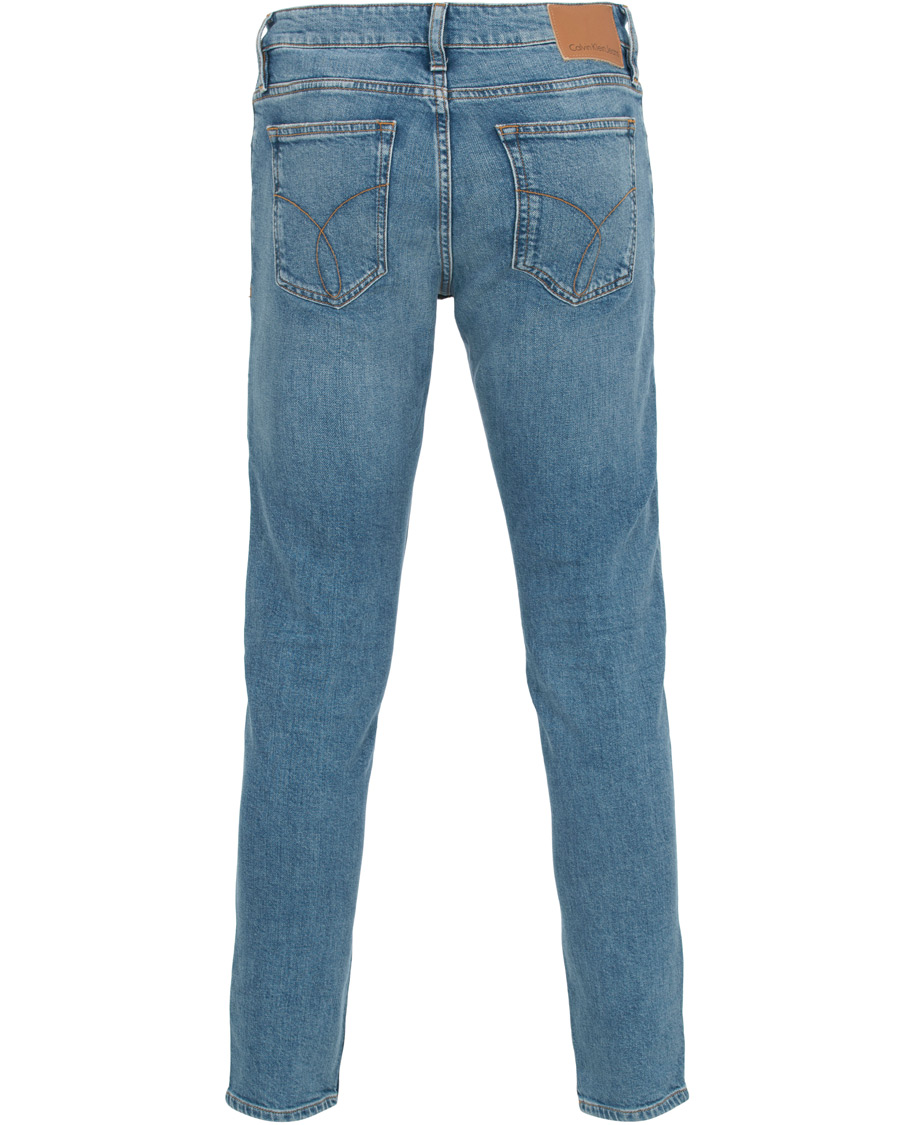 Herre | Jeans | Calvin Klein Jeans | Skinny Stretch Jeans Manchester Blue