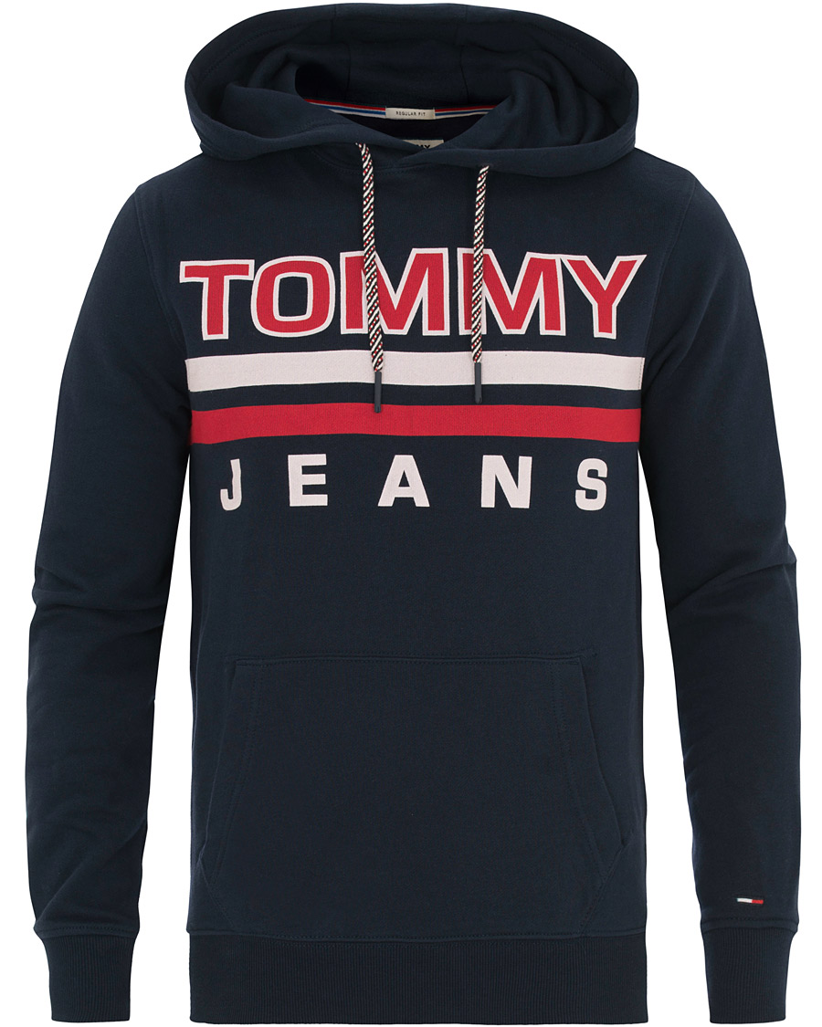 Herre | Trøjer | Tommy Jeans | Essential Hoodie Blue Iris