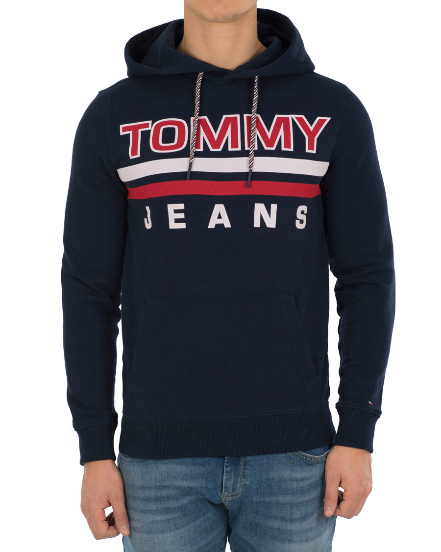 Herre | Trøjer | Tommy Jeans | Essential Hoodie Blue Iris