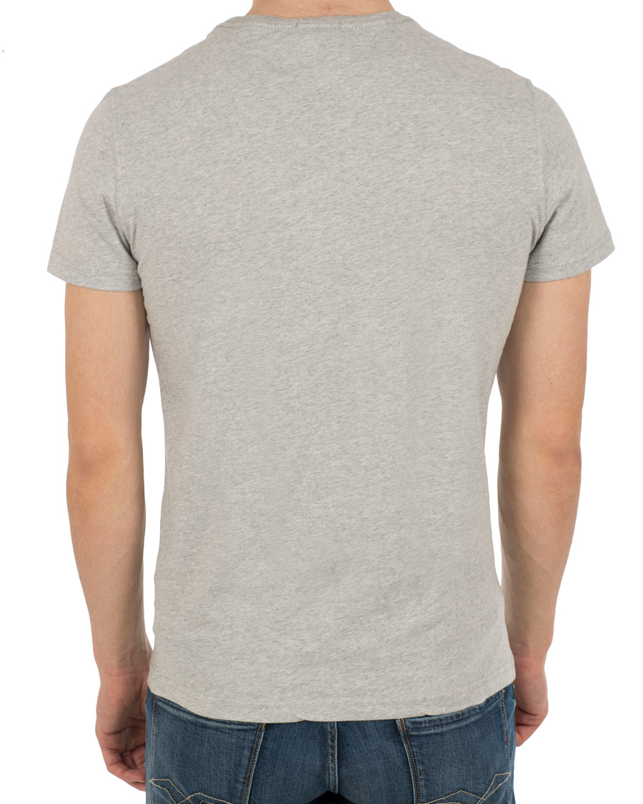 Herre | T-Shirts | Tommy Jeans | Basic Tee Grey
