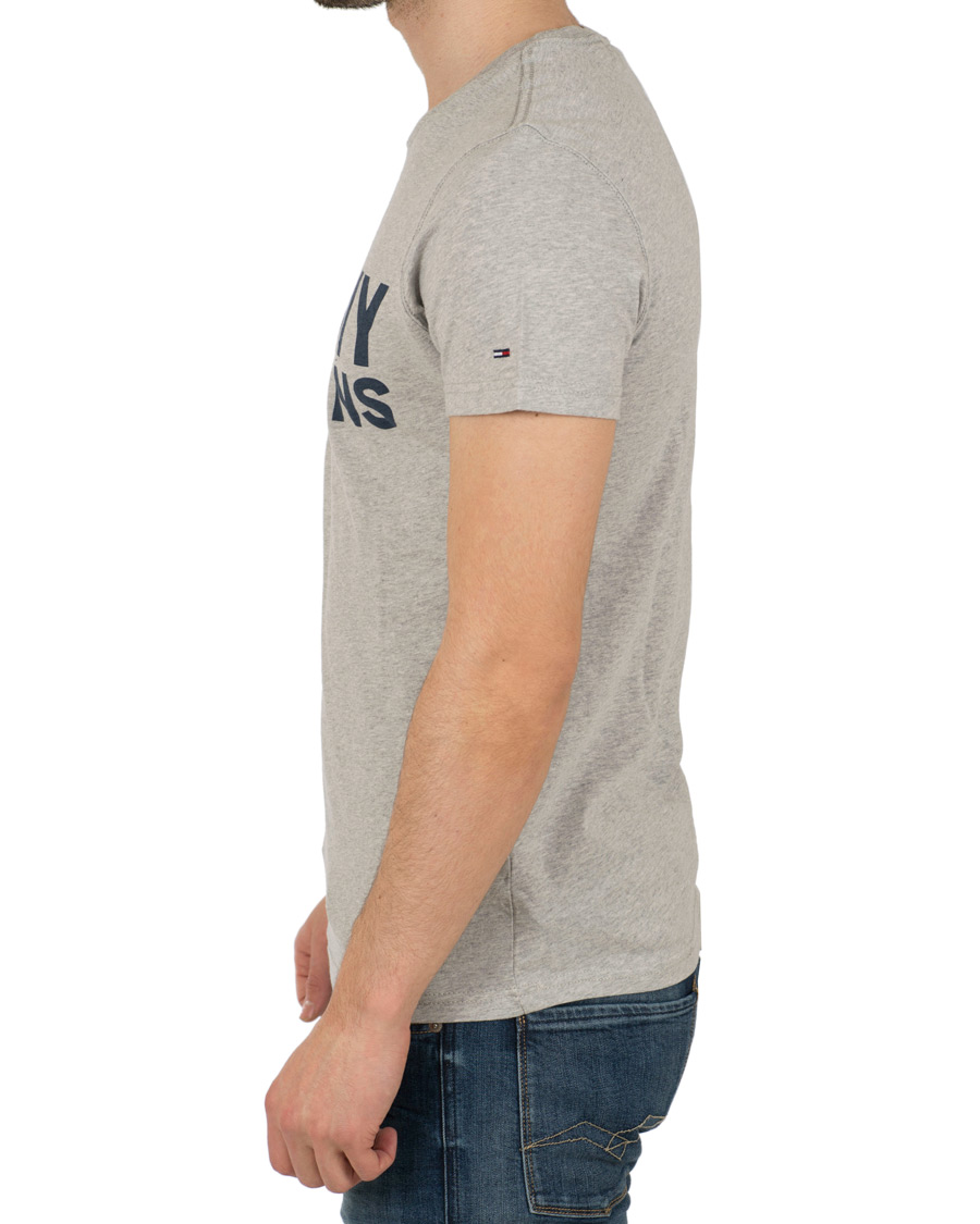 Herre | T-Shirts | Tommy Jeans | Basic Tee Grey