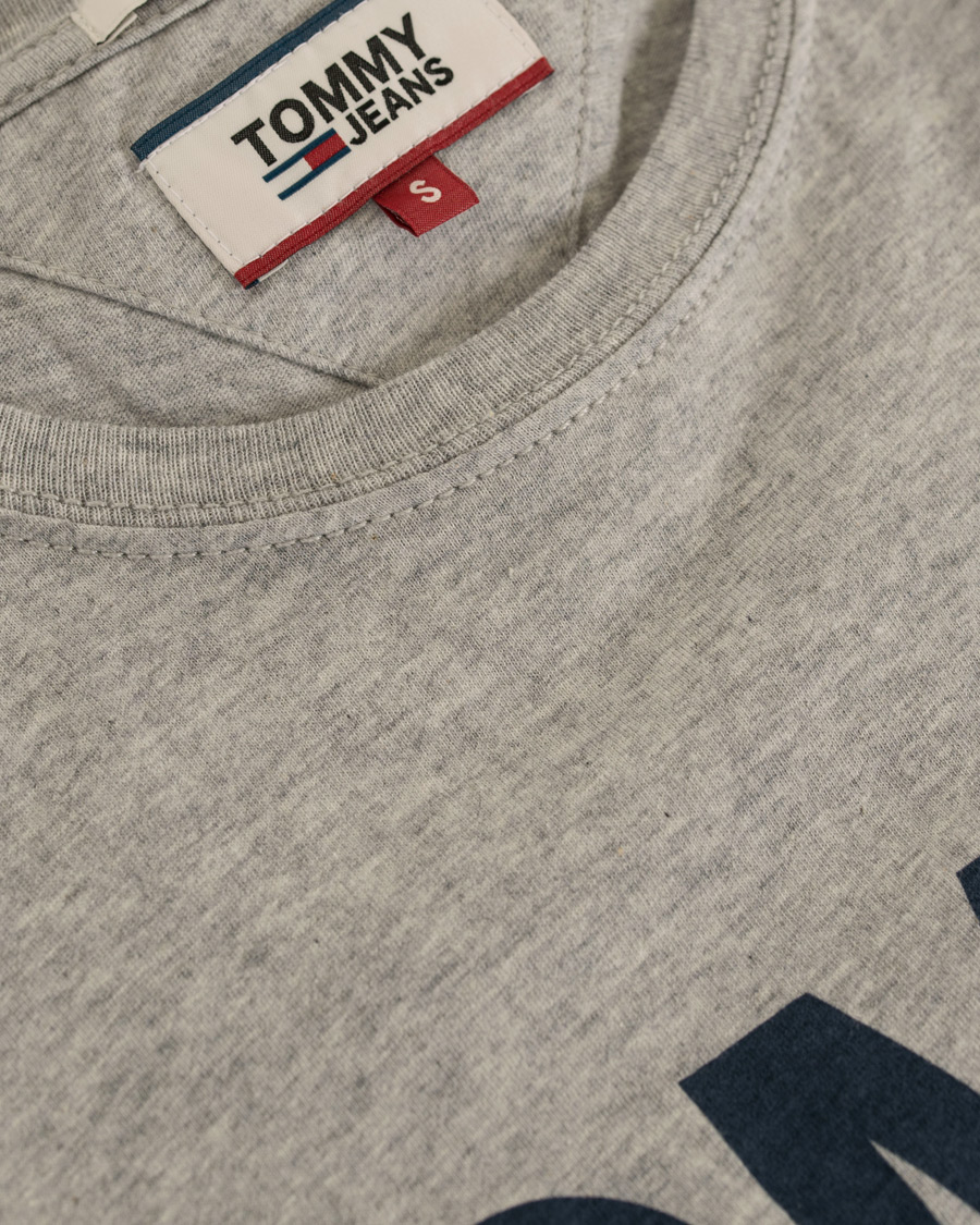 Herre | T-Shirts | Tommy Jeans | Basic Tee Grey