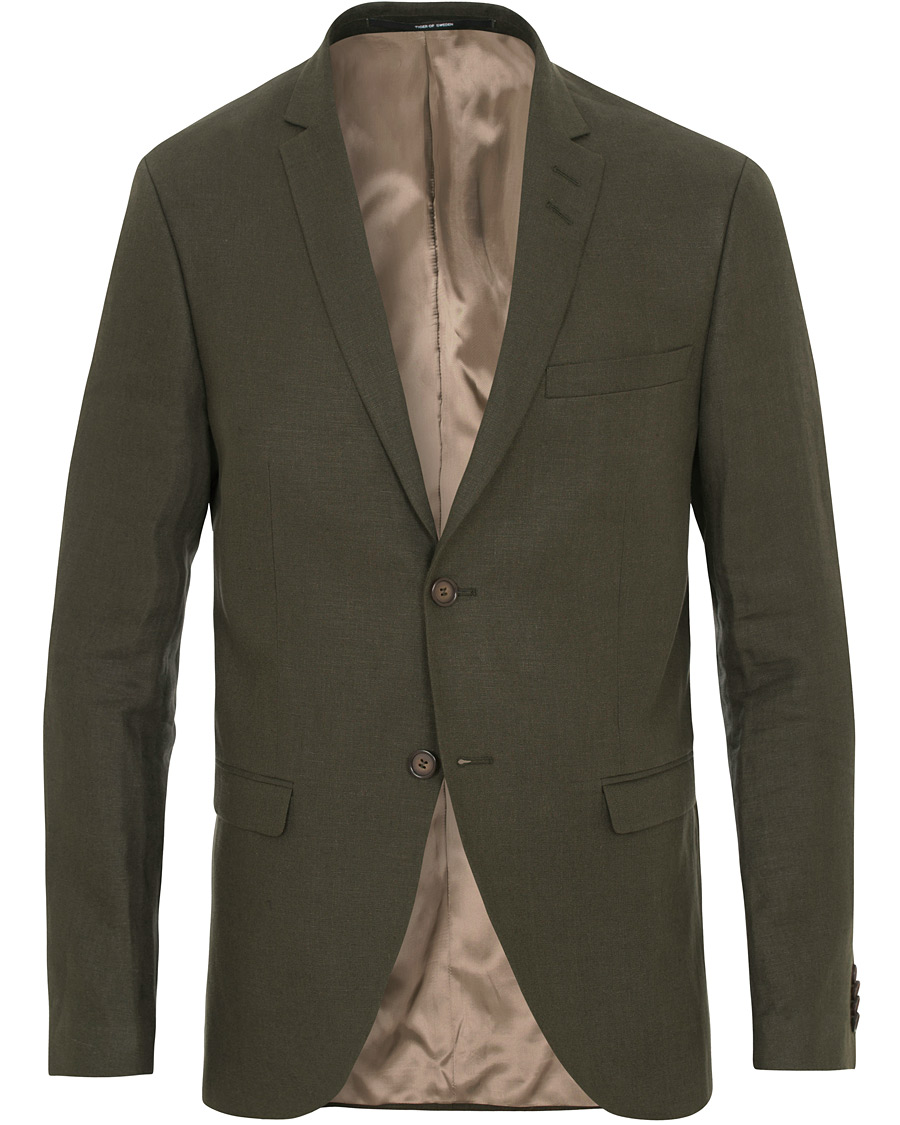 Herre | Blazere & jakker | Tiger of Sweden | Jil 9 Linen Blazer Green