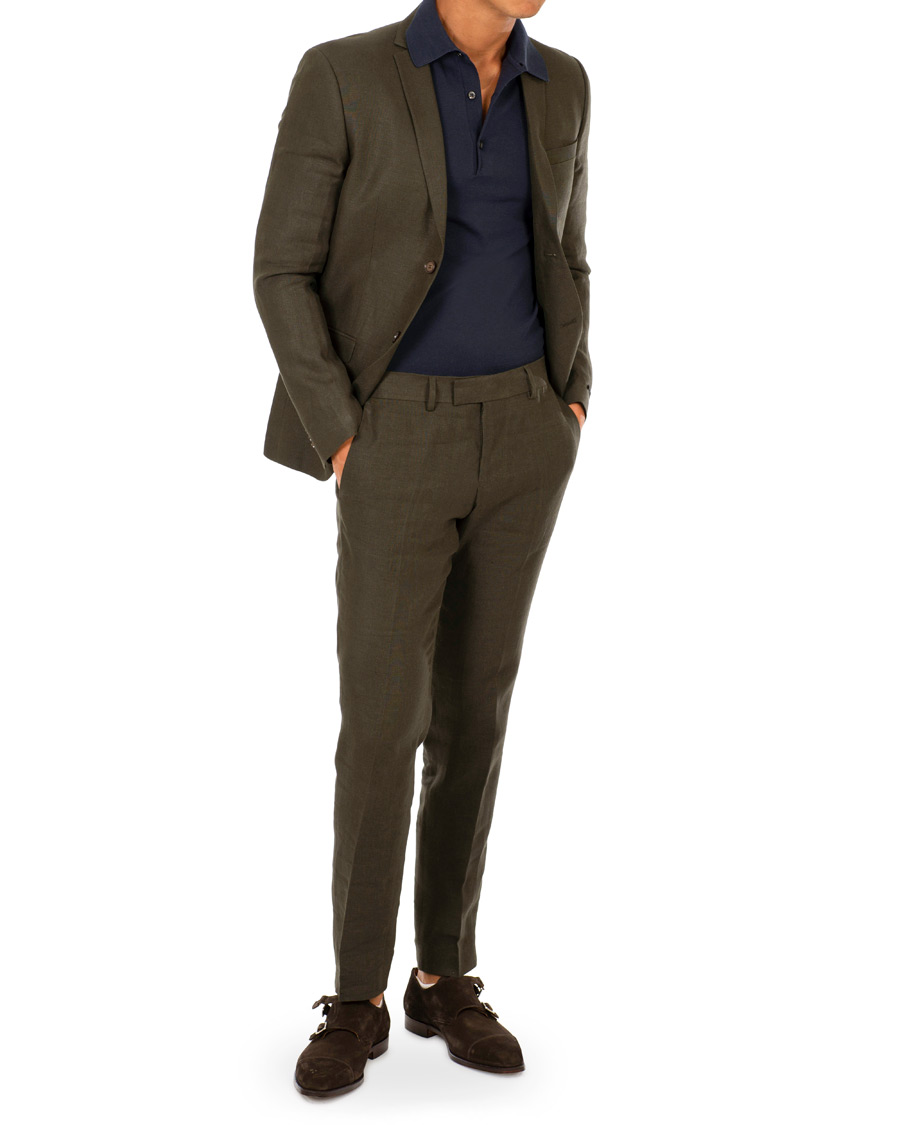 Herre | Blazere & jakker | Tiger of Sweden | Jil 9 Linen Blazer Green