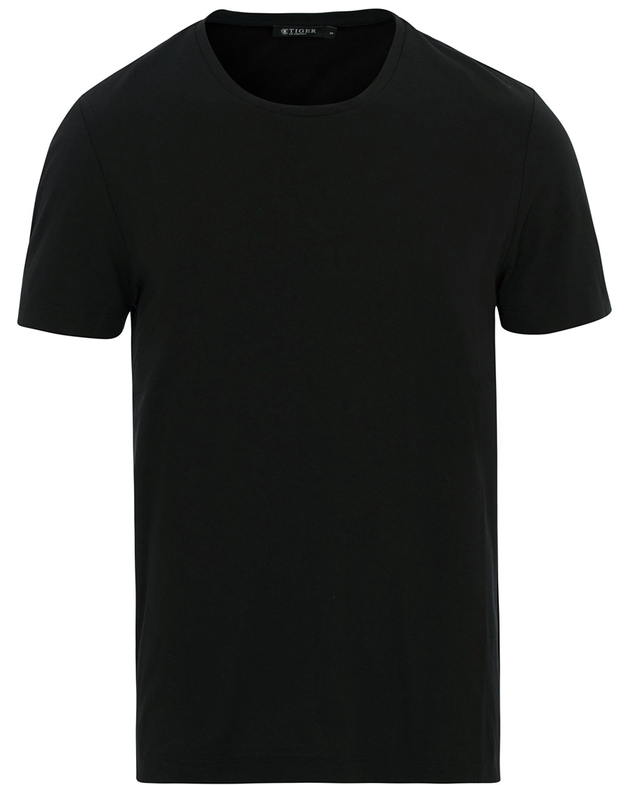 Herre | T-Shirts | Tiger of Sweden | Legacy Crew Neck Tee Black