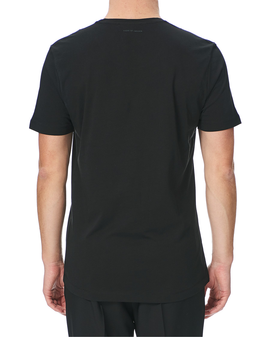 Herre | T-Shirts | Tiger of Sweden | Legacy Crew Neck Tee Black