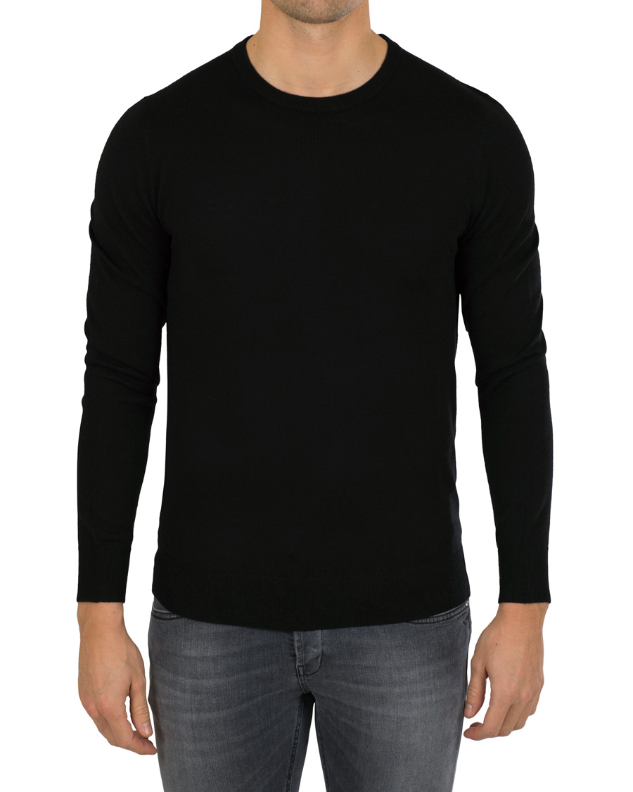 Herre | Trøjer | Tiger of Sweden | Matias Crew Neck Pullover Black