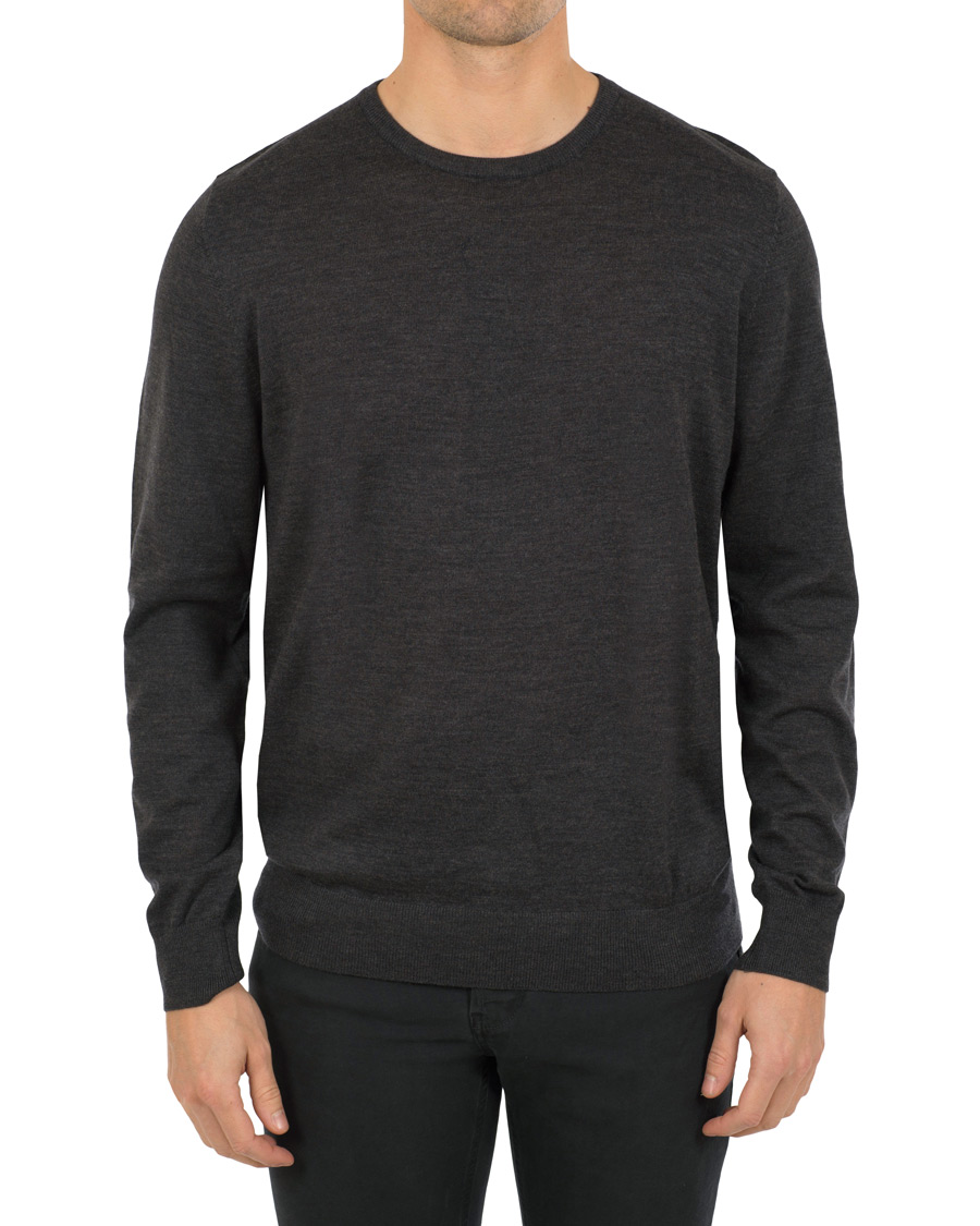 Herre | Trøjer | Tiger of Sweden | Matias Crew Neck Pullover Grey