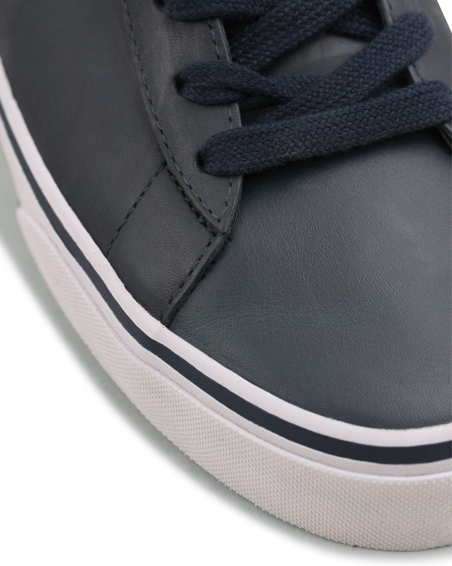 Herre | Polo Ralph Lauren Shaw Mid High Leather Sneaker Blue | Polo Ralph Lauren | Shaw Mid High Leather Sneaker Blue