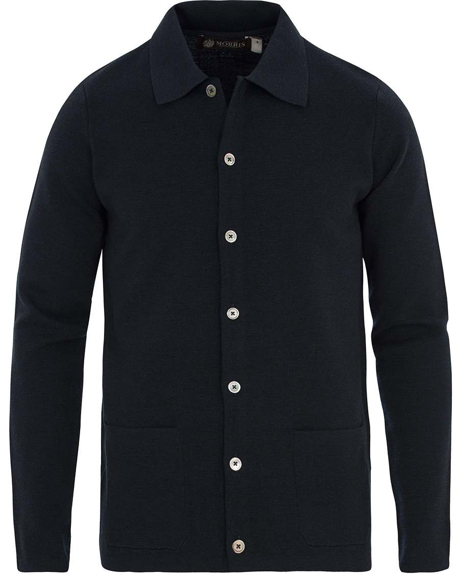 Herre | Trøjer | Morris Heritage | Dressed Cardigan Navy