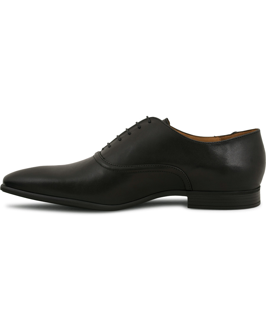 Herre | PS Paul Smith Starling Rubber Sole Oxford Black Burnished Calf | PS Paul Smith | Starling Rubber Sole Oxford Black Burnished Calf