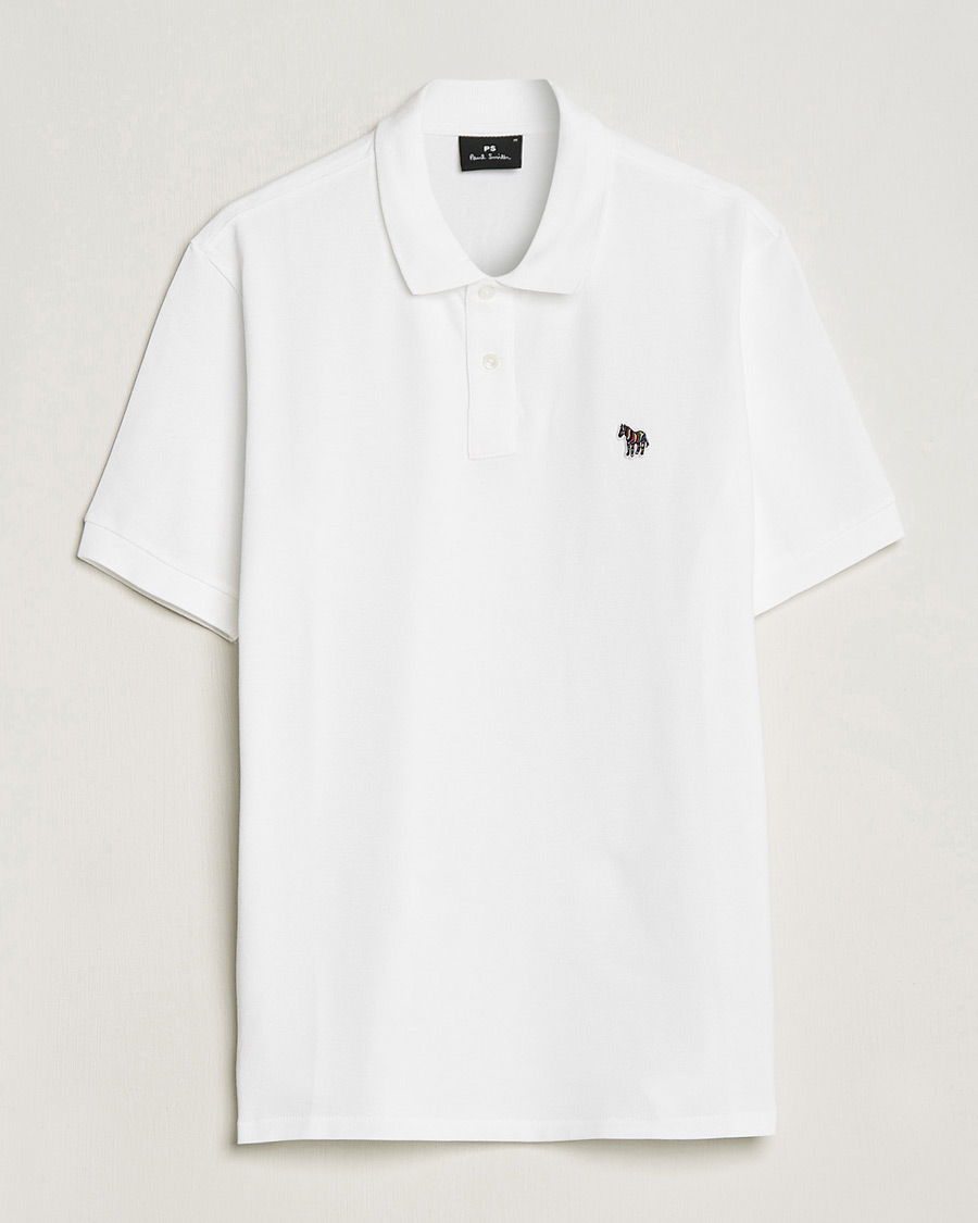 Herre |  | PS Paul Smith | Regular Fit Zebra Polo White