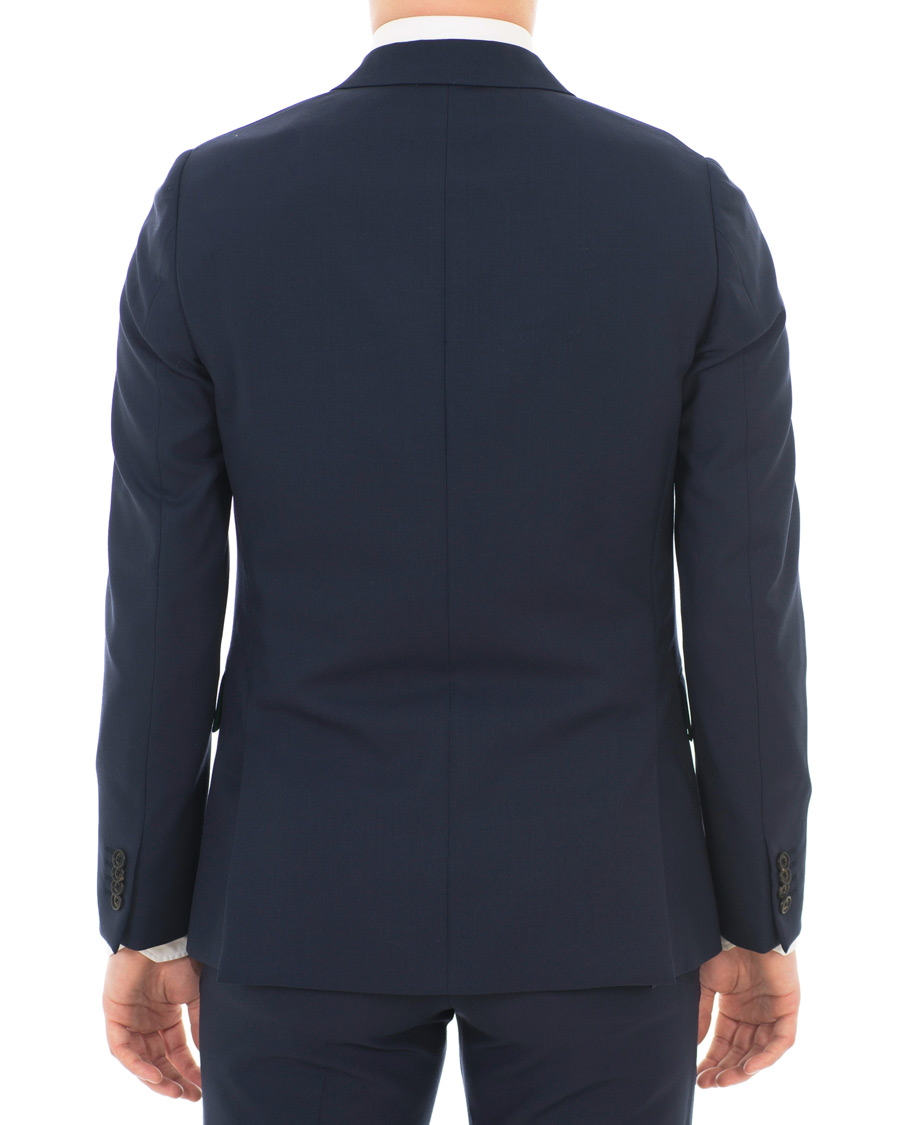 Herre | Jakkesæt | Paul Smith | Slim Fit Wool Travel Suit Navy