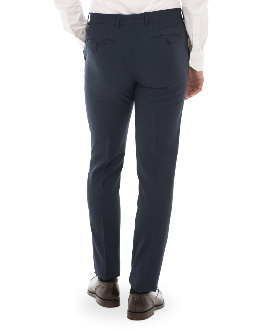 Herre | Jakkesæt | Paul Smith | Slim Fit Wool Travel Suit Navy