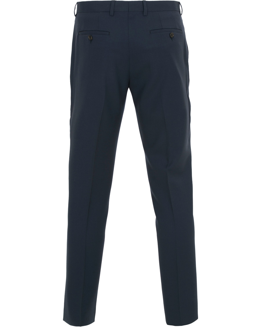 Herre | Jakkesæt | Paul Smith | Slim Fit Wool Travel Suit Navy