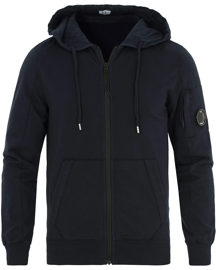 Herre | Trøjer | C.P. Company | Full-Zip Hoodie Navy