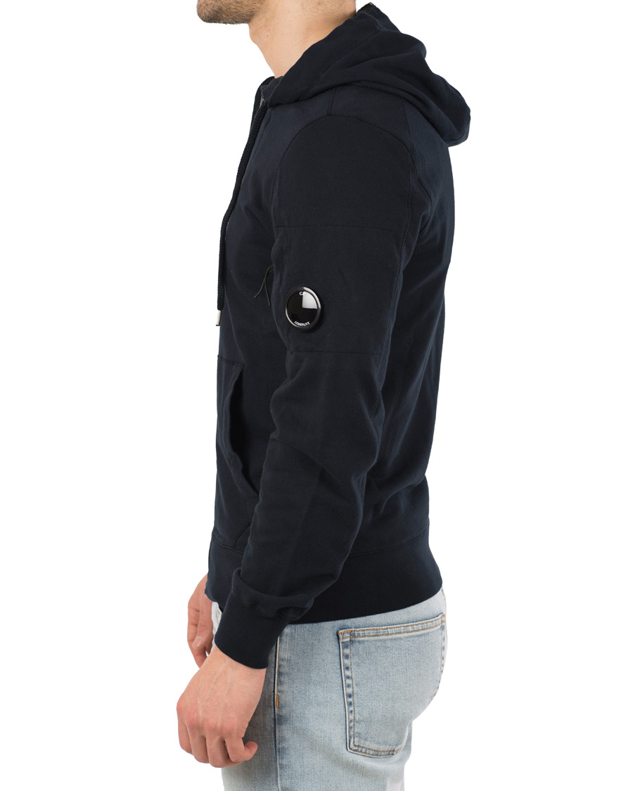 Herre | Trøjer | C.P. Company | Full-Zip Hoodie Navy