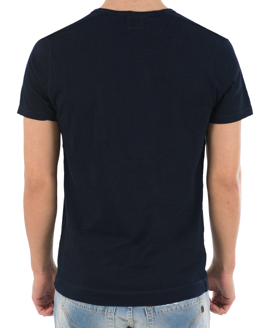 Herre | T-Shirts | C.P. Company | Printed Indigo Jersey Dark Navy