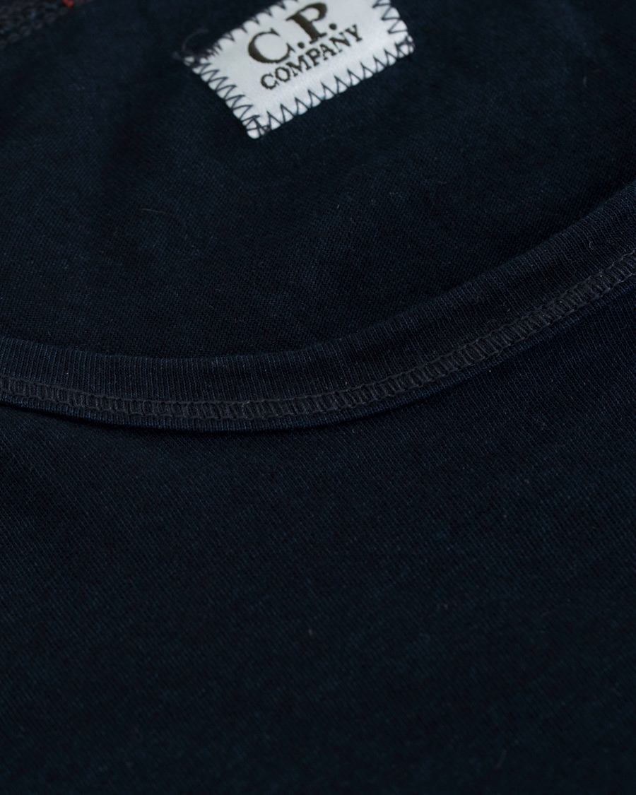 Herre | T-Shirts | C.P. Company | Printed Indigo Jersey Dark Navy