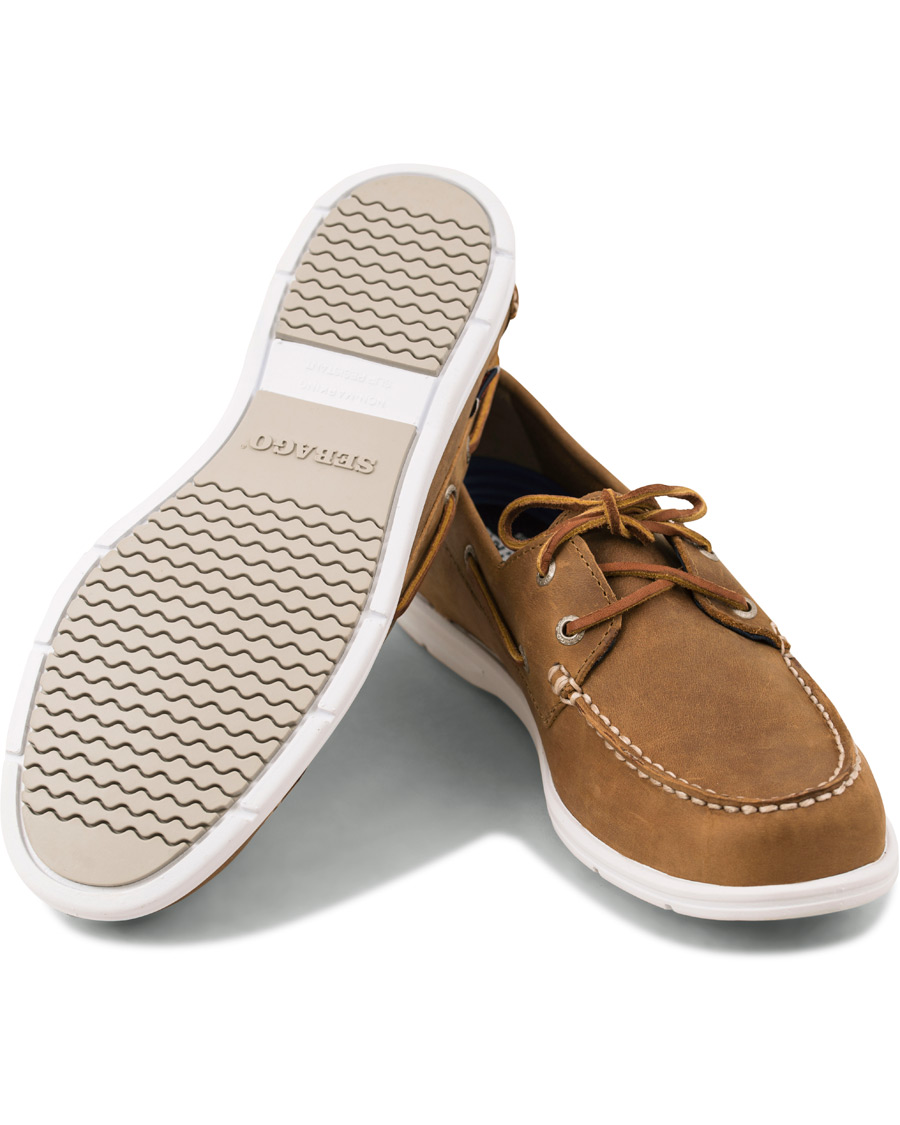 Herre | Sebago Litesides Boat Shoe Brown Leather | Sebago | Litesides Boat Shoe Brown Leather