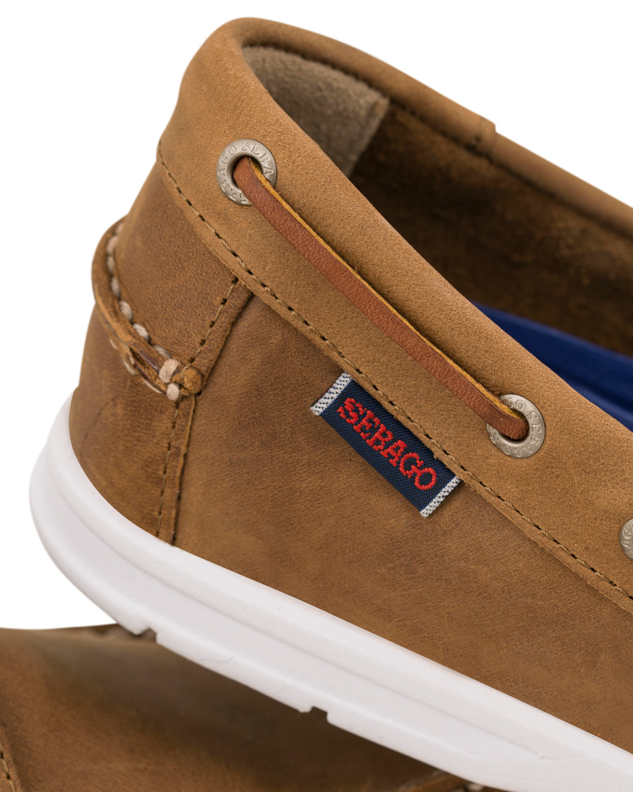 Herre | Sebago Litesides Boat Shoe Brown Leather | Sebago | Litesides Boat Shoe Brown Leather