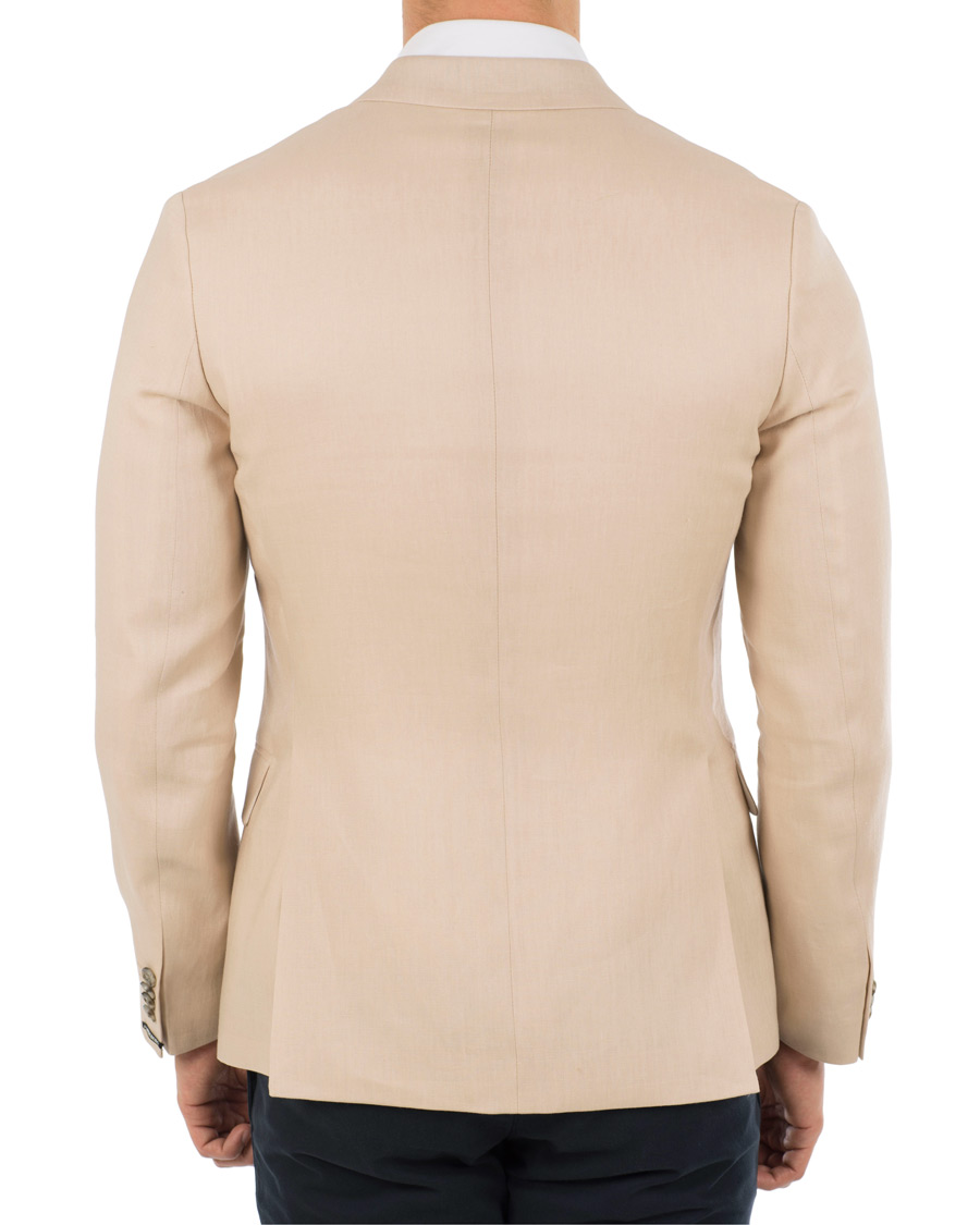 Herre | Blazere & jakker | J.Lindeberg | Hopper Soft Tech Linen Blazer Oxford Tan