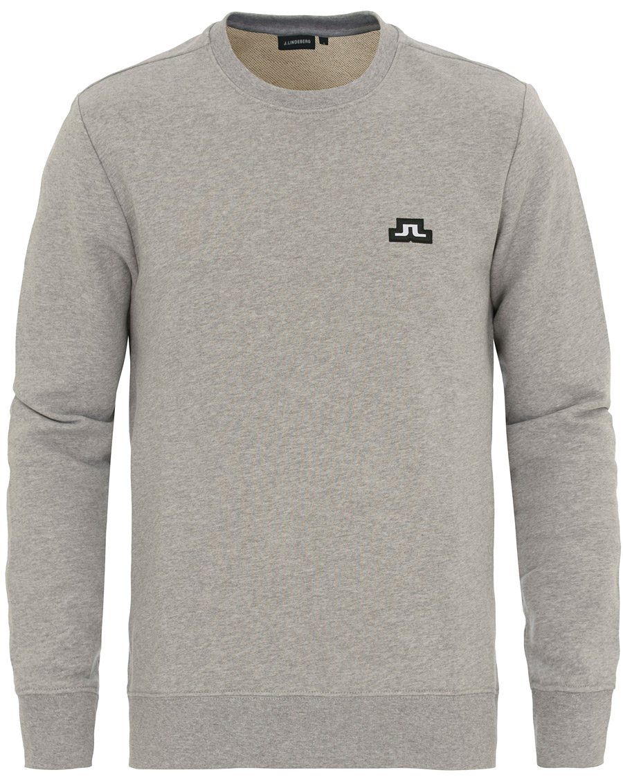 Herre | Trøjer | J.Lindeberg | Throw Loop Sweatshirt Light Grey