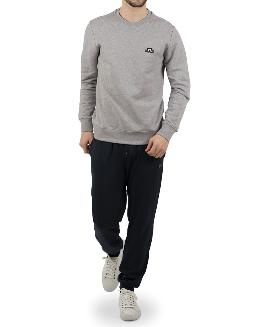 Herre | Trøjer | J.Lindeberg | Throw Loop Sweatshirt Light Grey