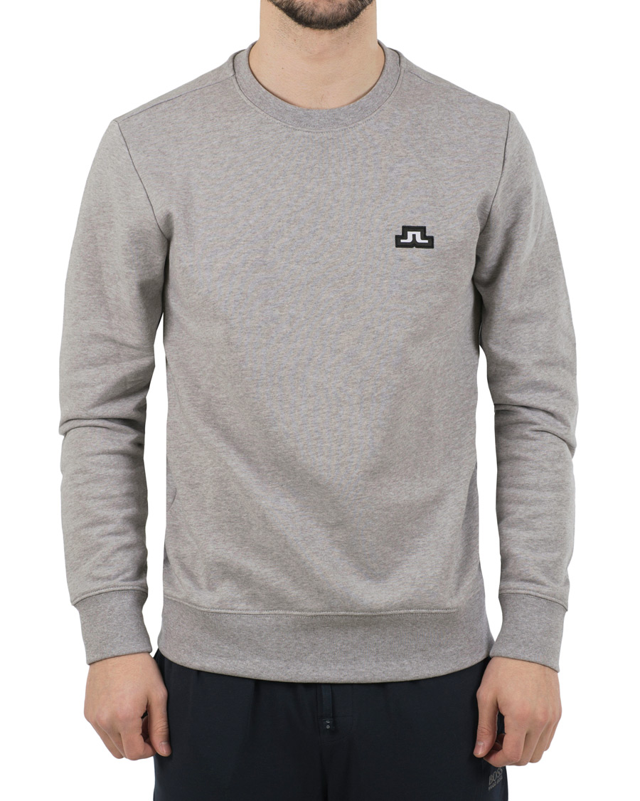 Herre | Trøjer | J.Lindeberg | Throw Loop Sweatshirt Light Grey