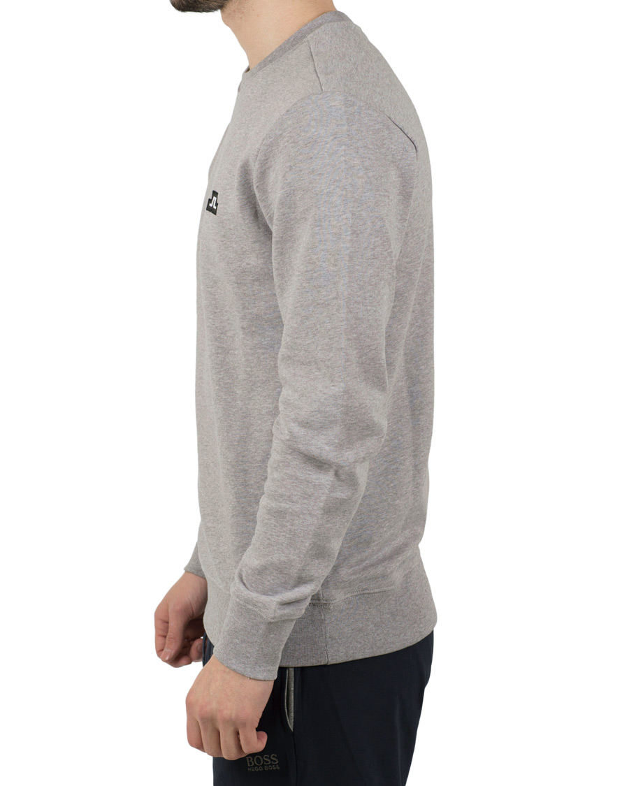 Herre | Trøjer | J.Lindeberg | Throw Loop Sweatshirt Light Grey