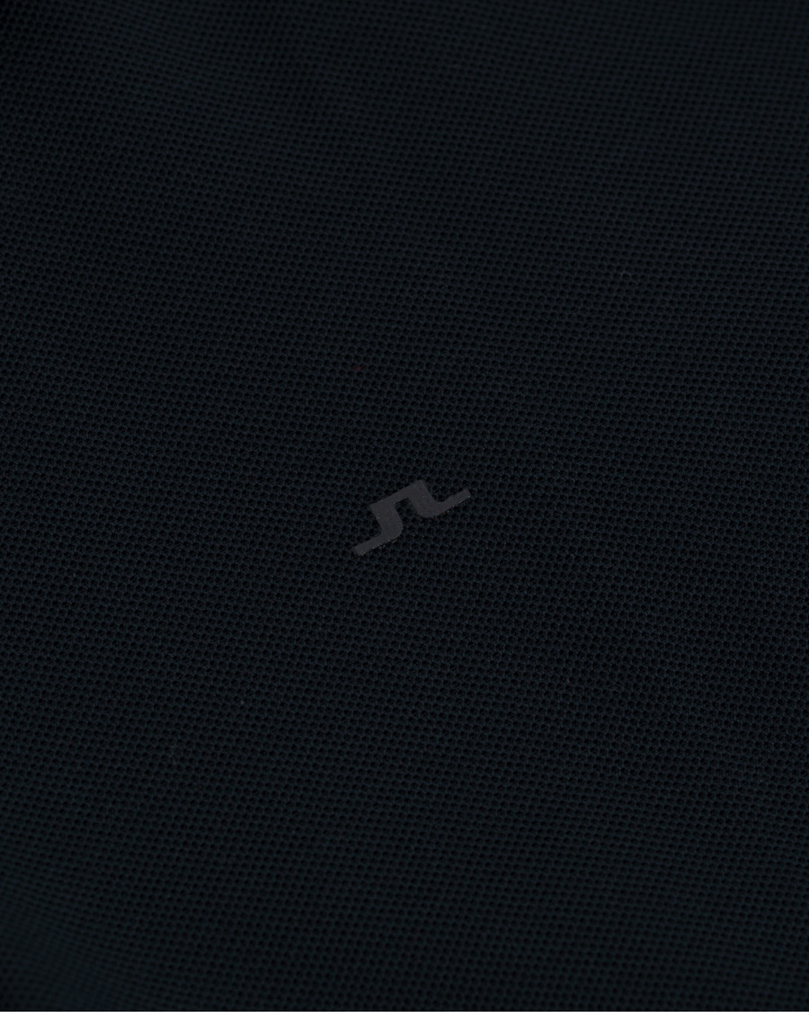 Herre | Polotrøjer | J.Lindeberg | Slim Fit Troy Clean Pique Navy
