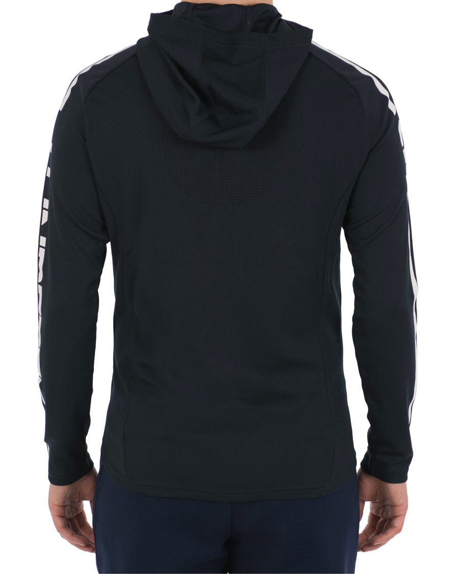 Herre | Trøjer | J.Lindeberg | Colin Double Mesh Hoodie Navy