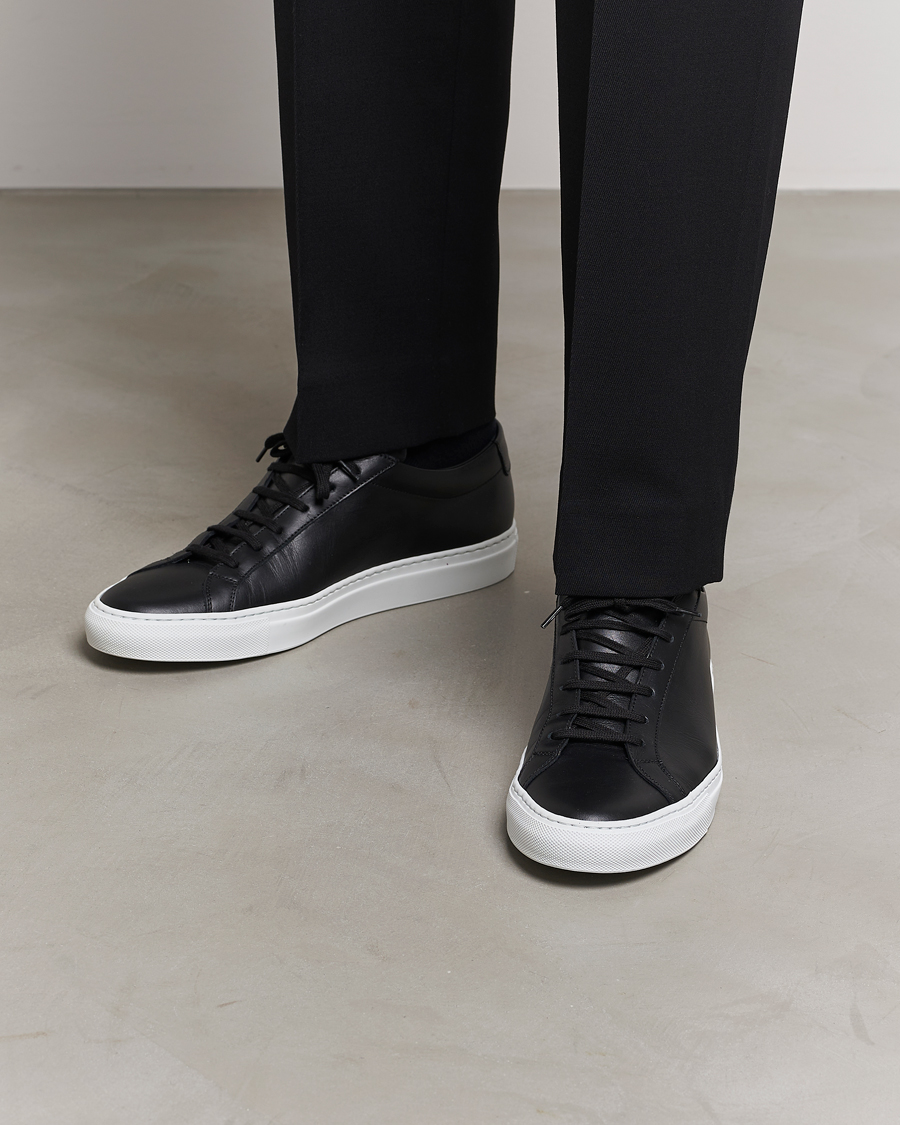 Common Projects Original Achilles Black/White - CareOfCarl.dk