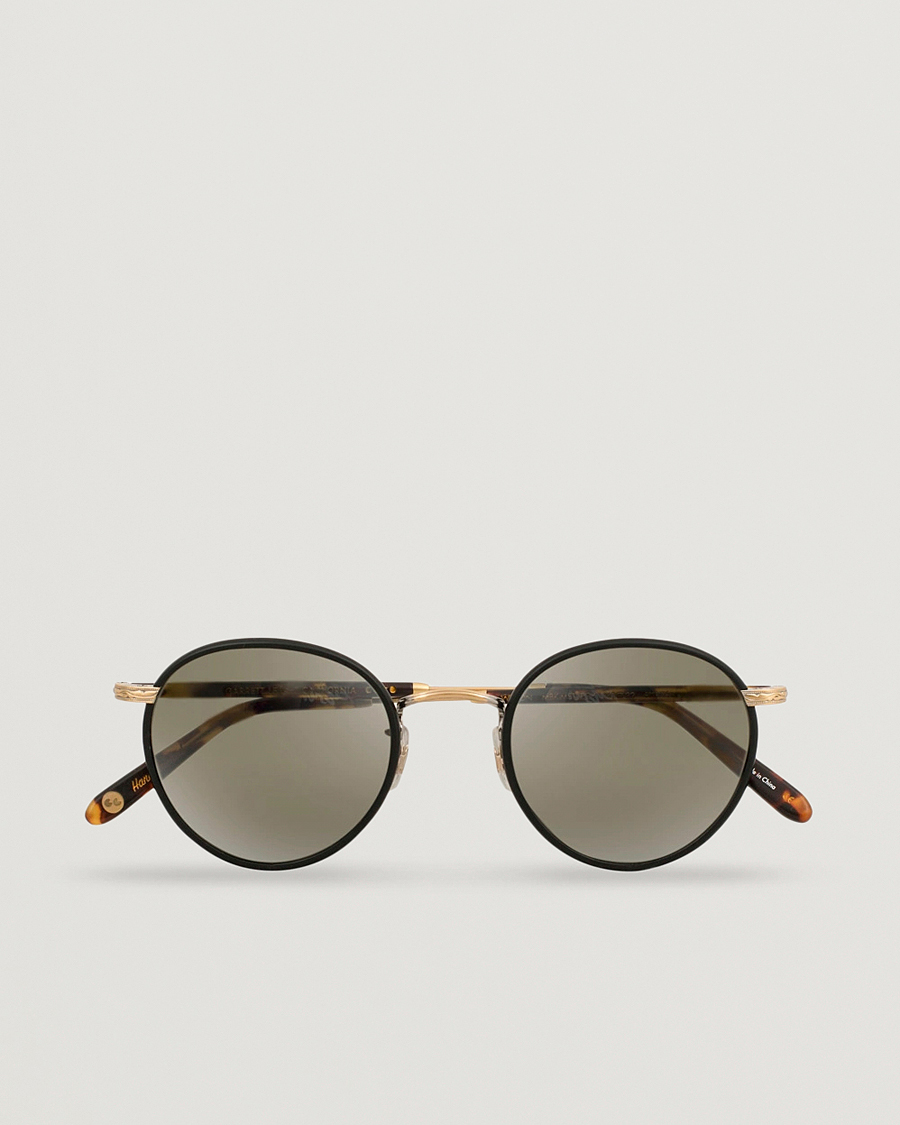 Herre |  | Garrett Leight | Wilson 49 Sunglasses Matte Black/Tortoise/Pure Grey