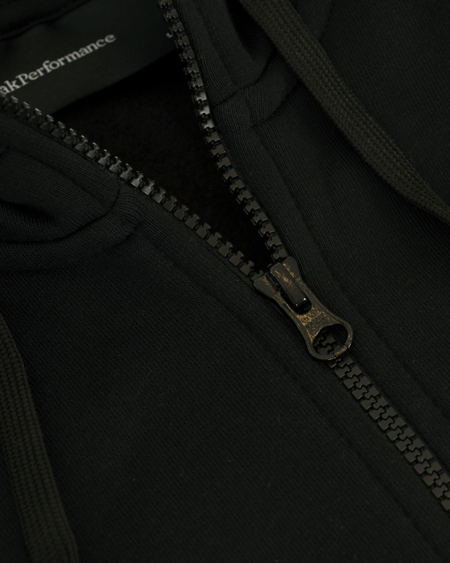 Herre | Trøjer | Peak Performance | Original Full Zip Hoodie Black
