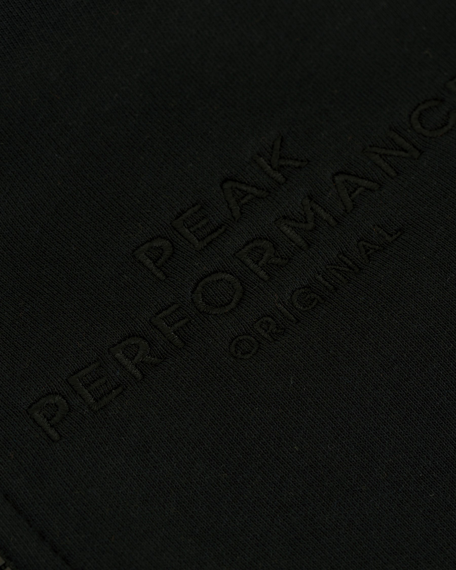 Herre | Trøjer | Peak Performance | Original Full Zip Hoodie Black