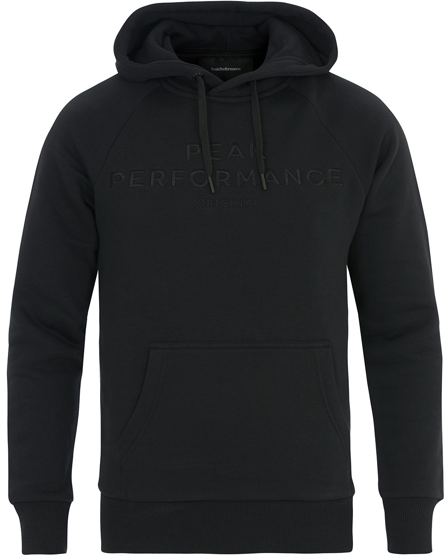 Herre | Trøjer | Peak Performance | Logo Hoodie Black