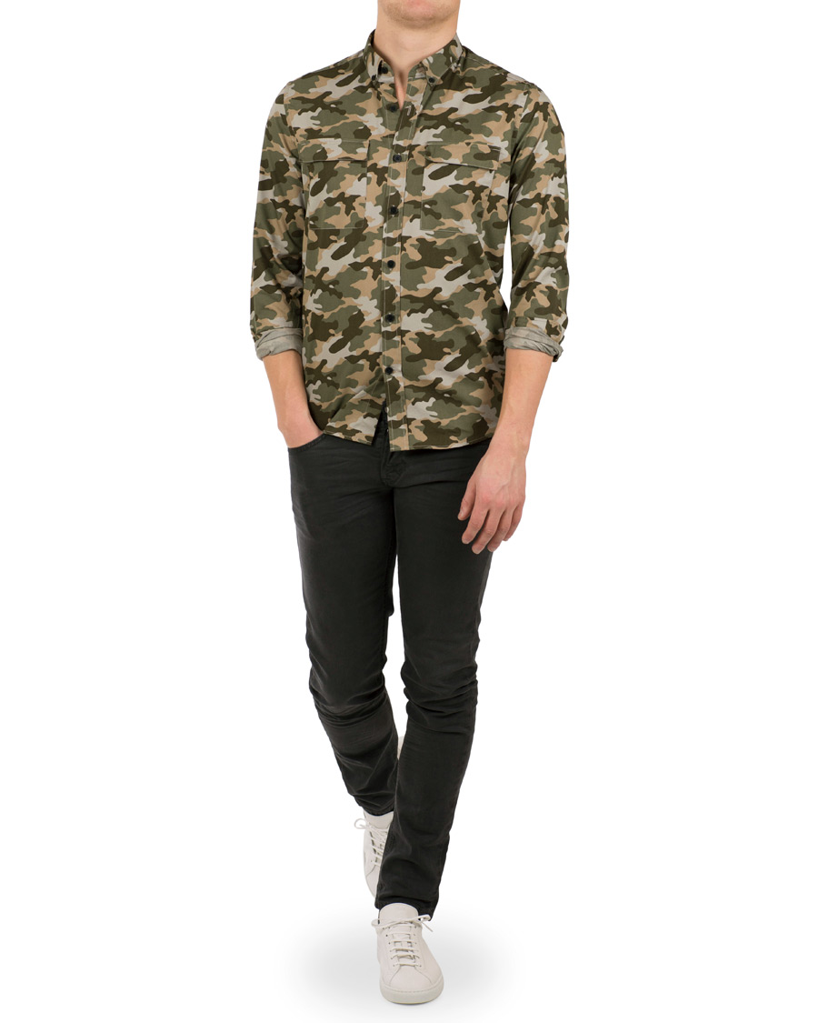 Herre | Skjorter | Peak Performance | Dean Camo Shirt Green