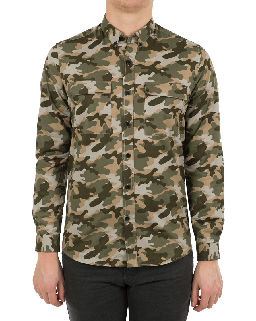 Herre | Skjorter | Peak Performance | Dean Camo Shirt Green