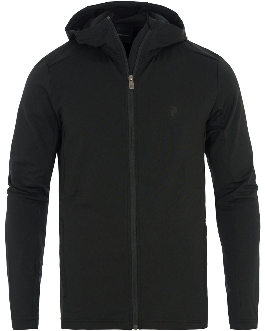 Herre | Trøjer | Peak Performance | Ace Mid Tech Full Zip Hoodie Black
