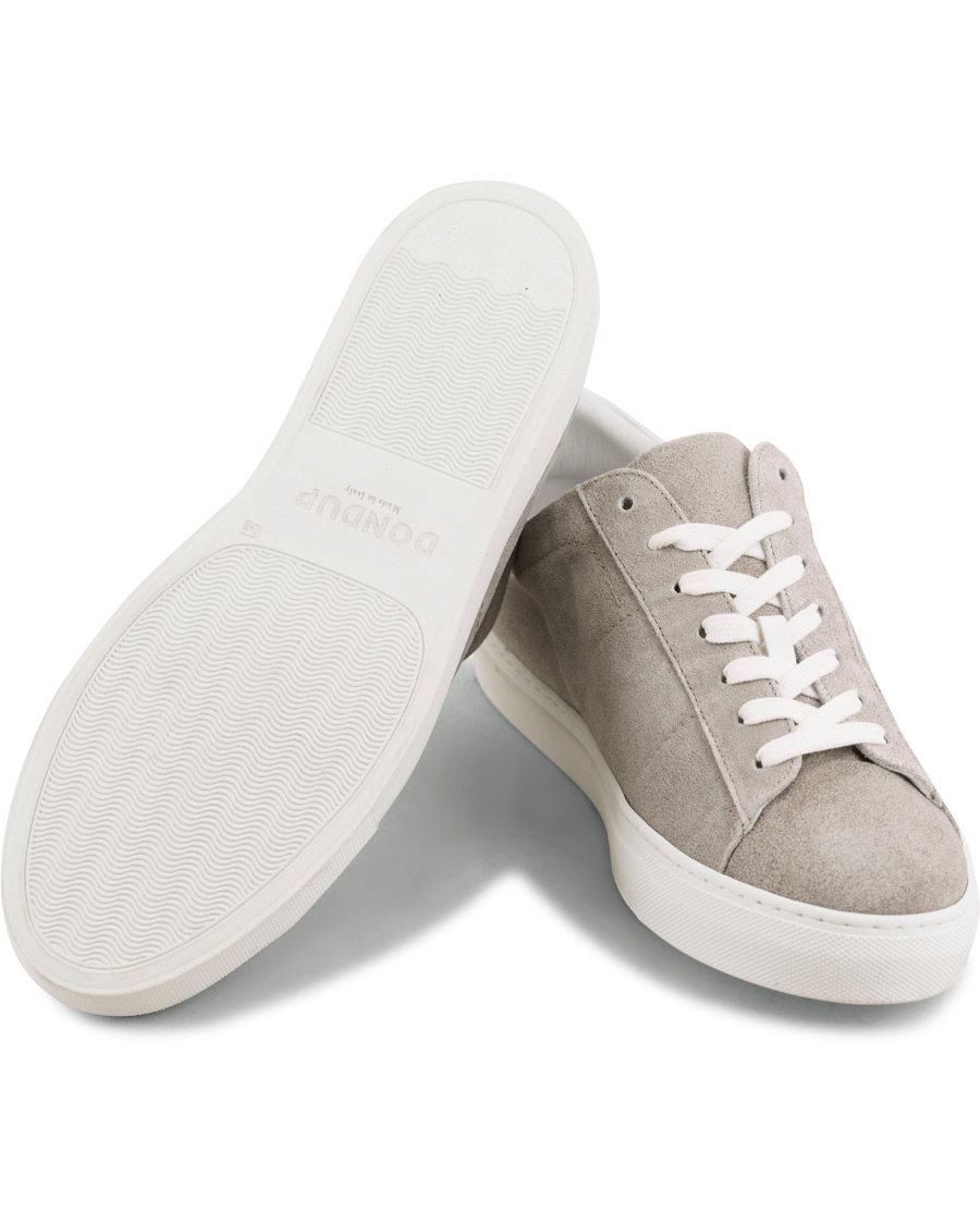 Herre | Dondup Scarpe Leather Sneakers Grey | Dondup | Scarpe Leather Sneakers Grey