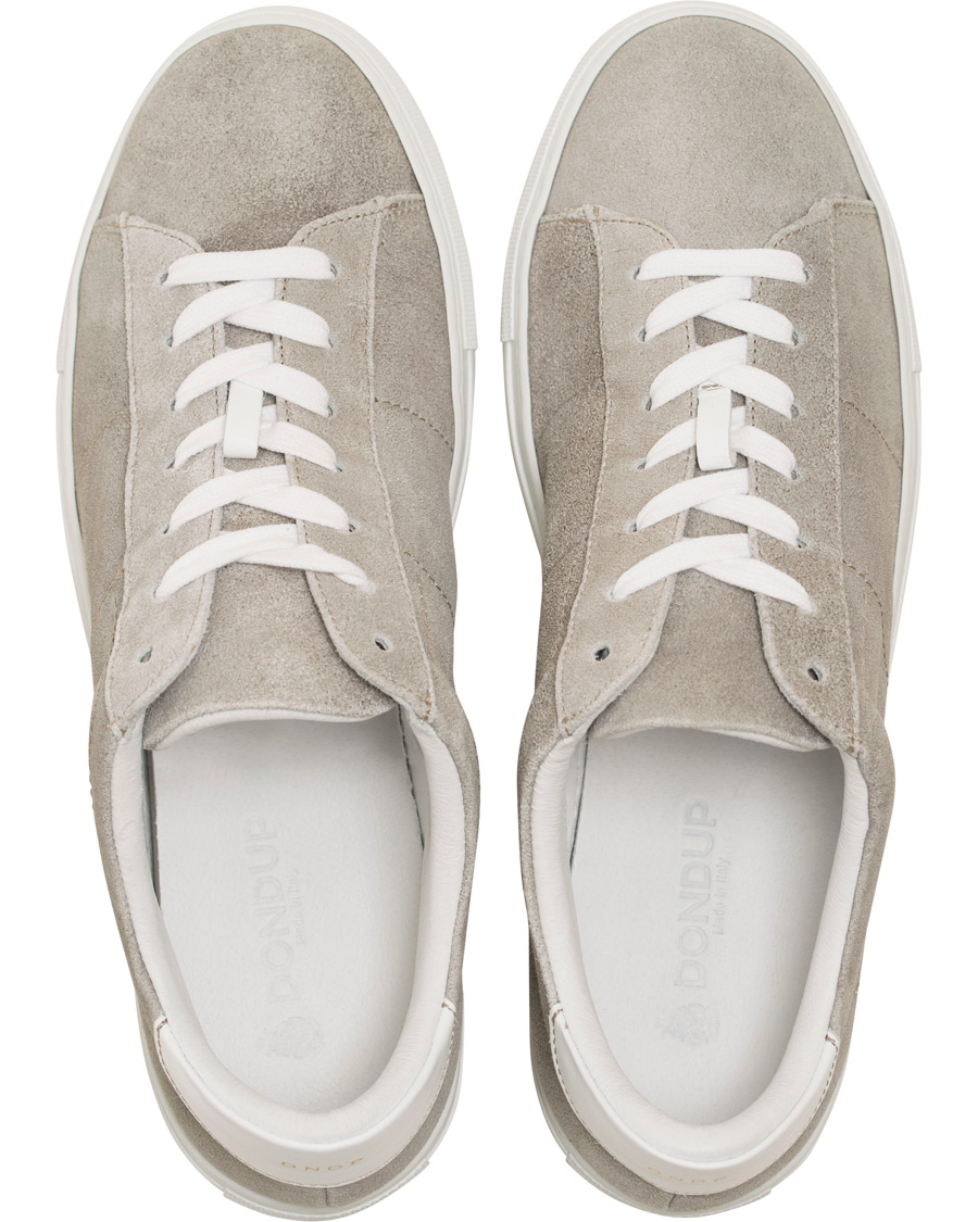 Herre | Dondup Scarpe Leather Sneakers Grey | Dondup | Scarpe Leather Sneakers Grey